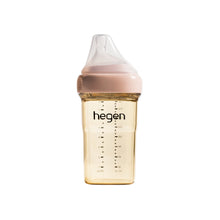Load image into Gallery viewer, Hegen PCTO™ 240ml/8oz Feeding Bottle PPSU Pink with Medium Flow Teat (3 to 6 months)