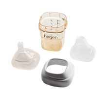 Load image into Gallery viewer, Hegen PCTO™ 150ml/5oz Feeding Bottle PPSU Purple with Slow Flow Teat (1 to 3 Months)
