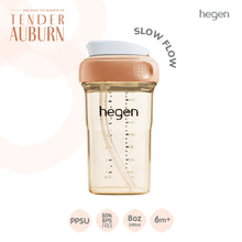 Load image into Gallery viewer, Hegen PCTO™ 240ml/8oz Straw Cup PPSU Auburn (Slow Flow)
